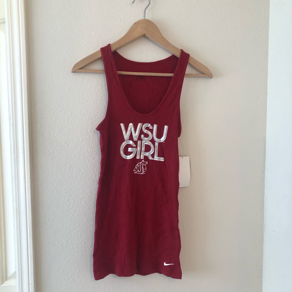 Nike WSU tank size medium NWT